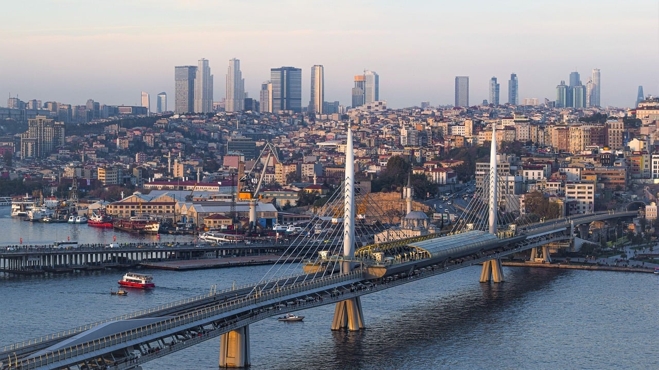 Istanbul skyline. Istanbul will host Capacity Eurasia 2025.