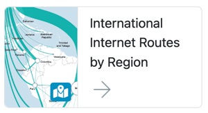 International Internet Routes by Region