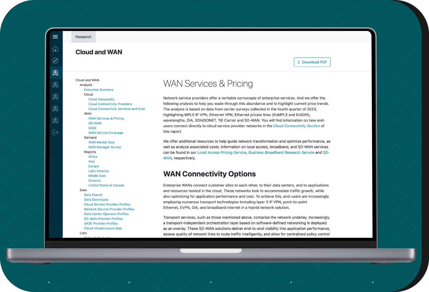 Cloud and WAN product 2