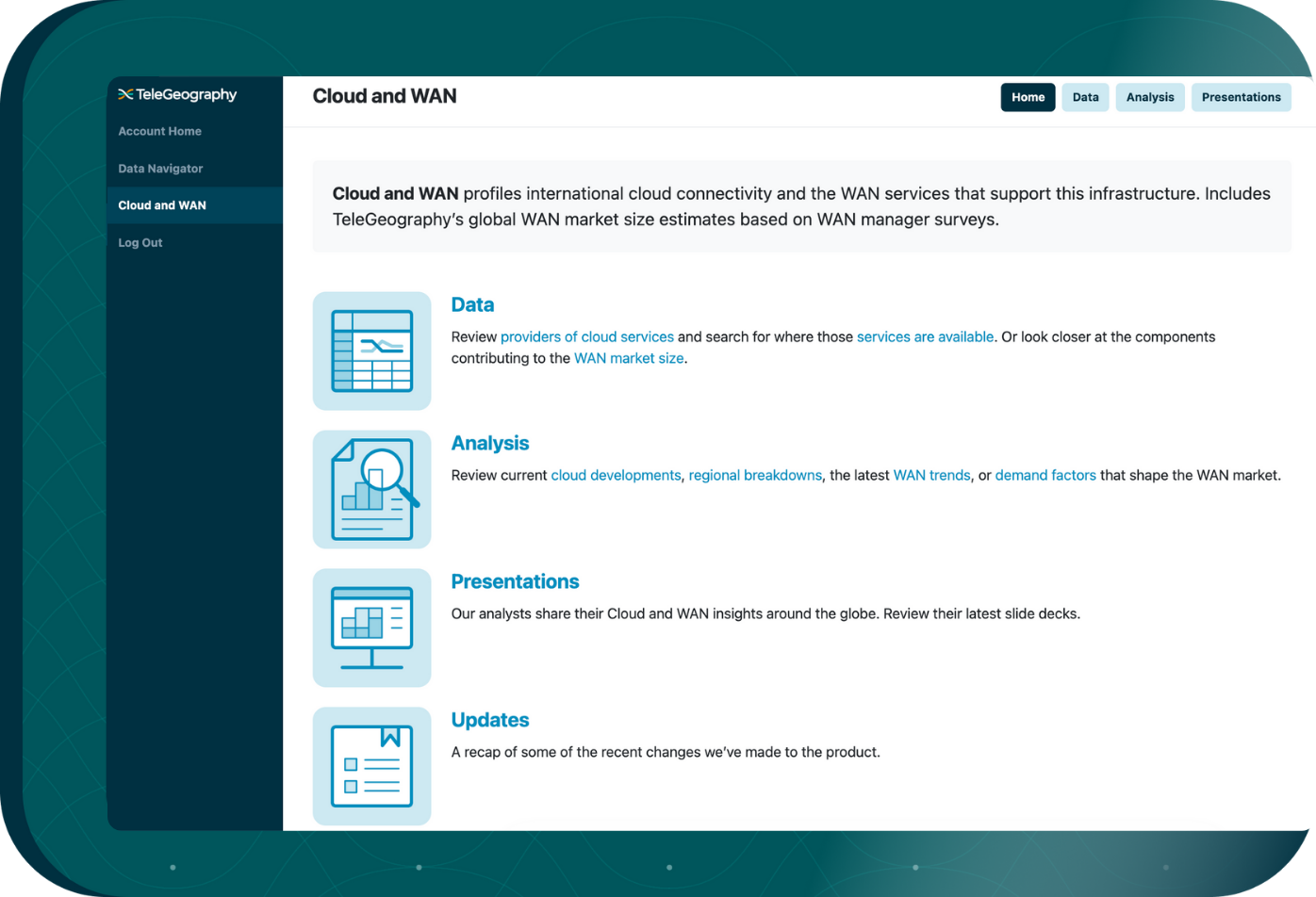 Cloud and WAN product 1