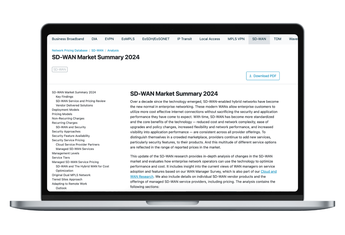 SD-WAN product 1