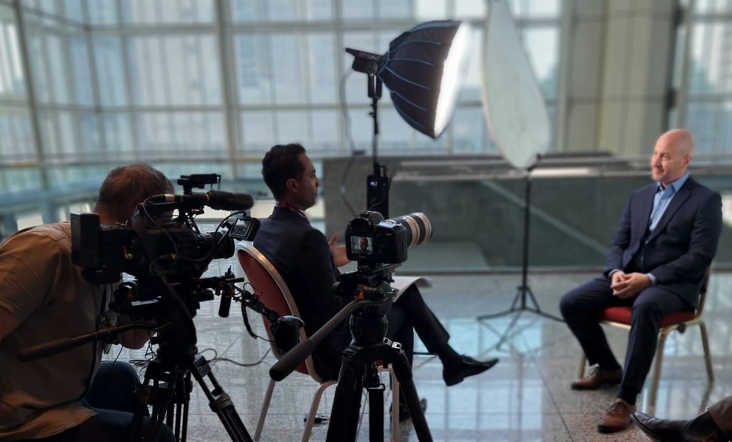 Alan Gives Interview