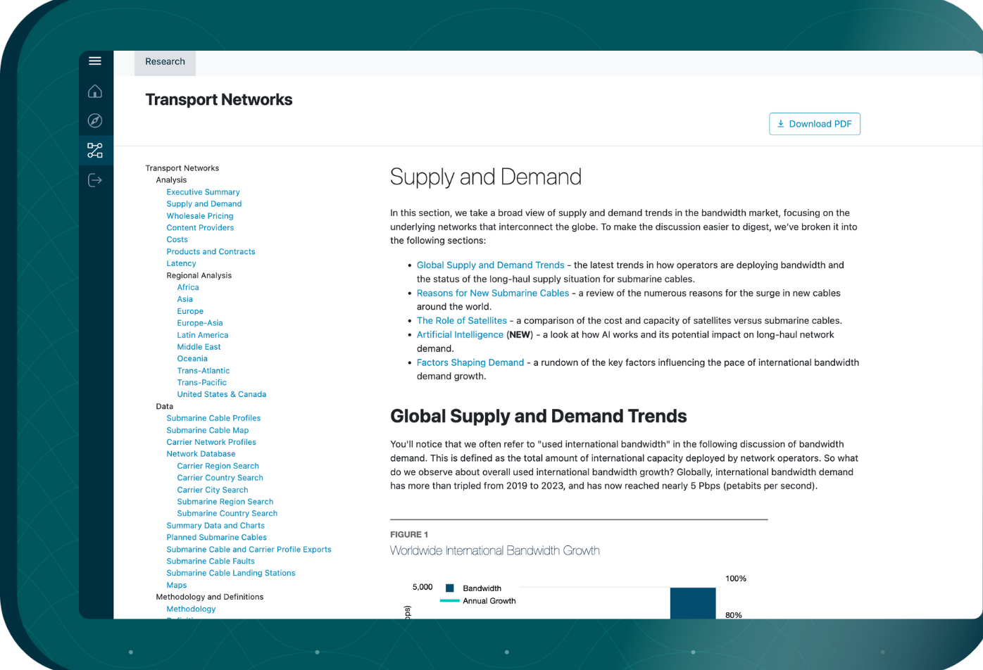 Transport Networks Research Service product 3